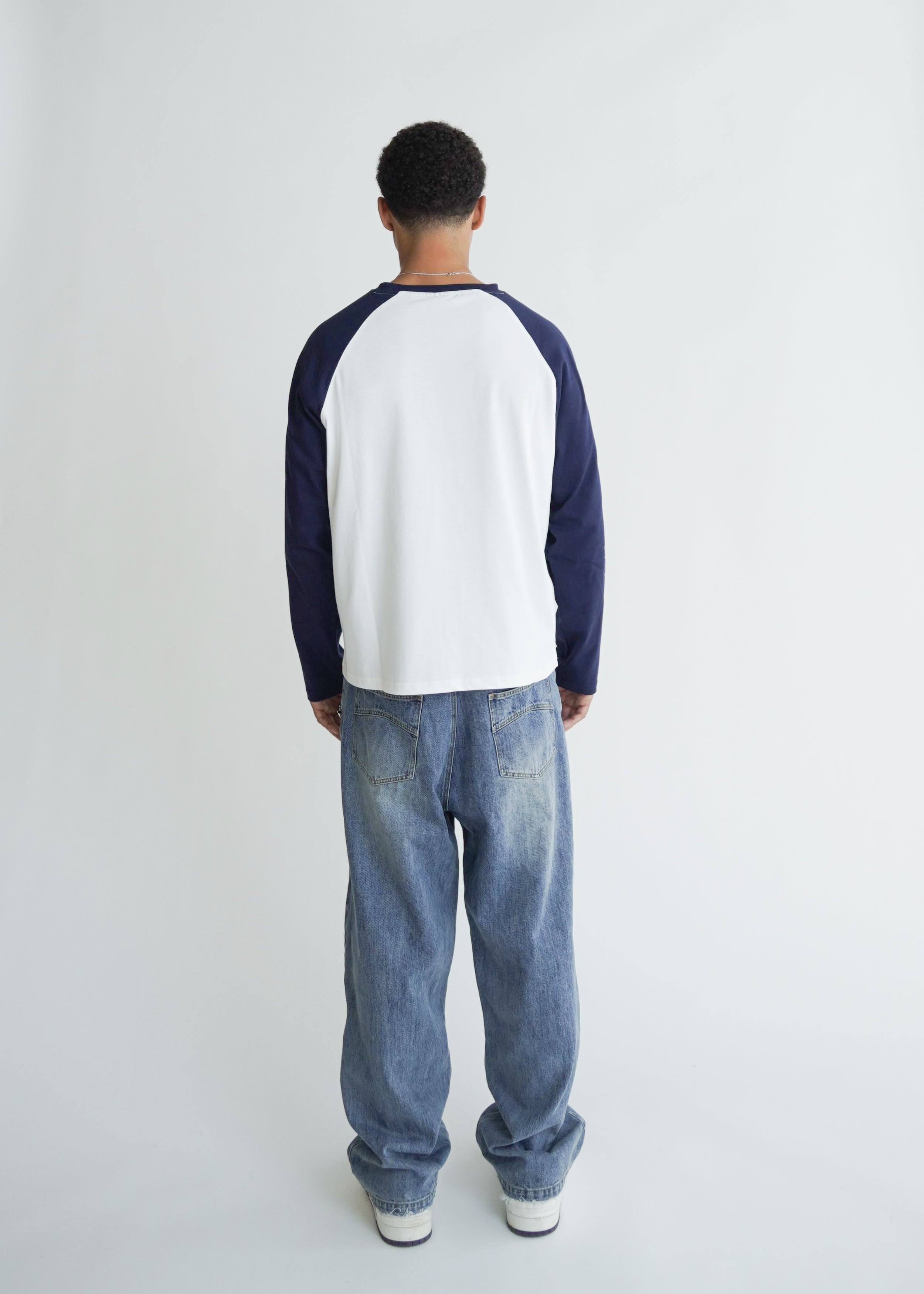 NAVY-BLUE Longsleeve
