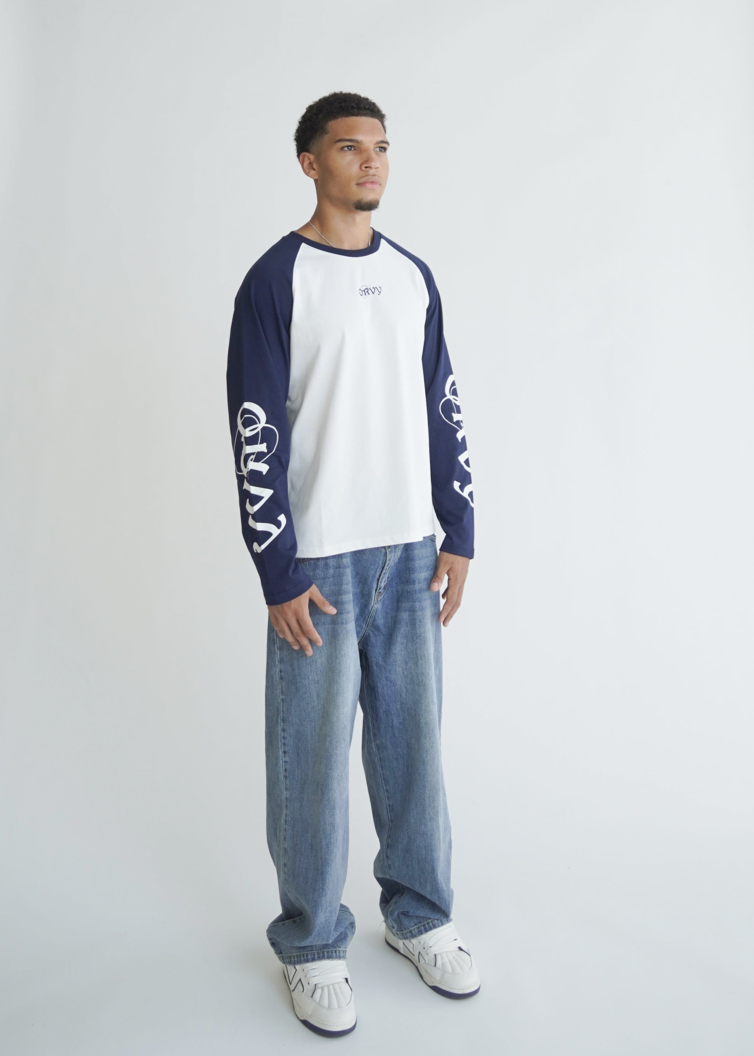 NAVY-BLUE Longsleeve